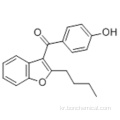 2- 부틸 -3- (4- 히드 록시 벤조일) 벤조 푸란 CAS 52490-15-0